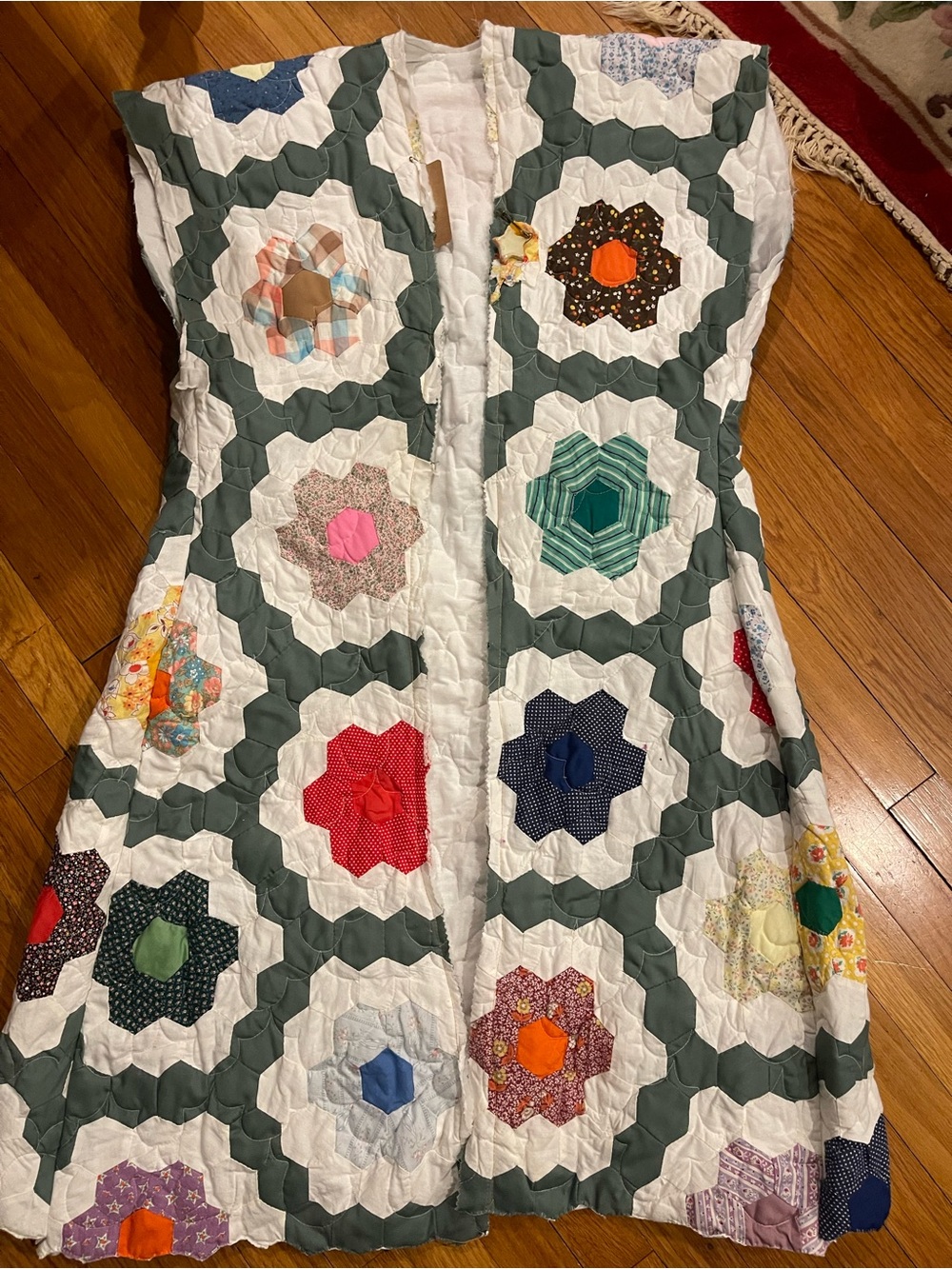 Quilted Long Women’s Vest